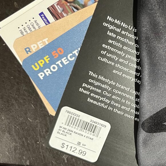 NoMiNoU Women's High Rise 28 Inch Raven 4 Star Tights - Picture 11 of 11